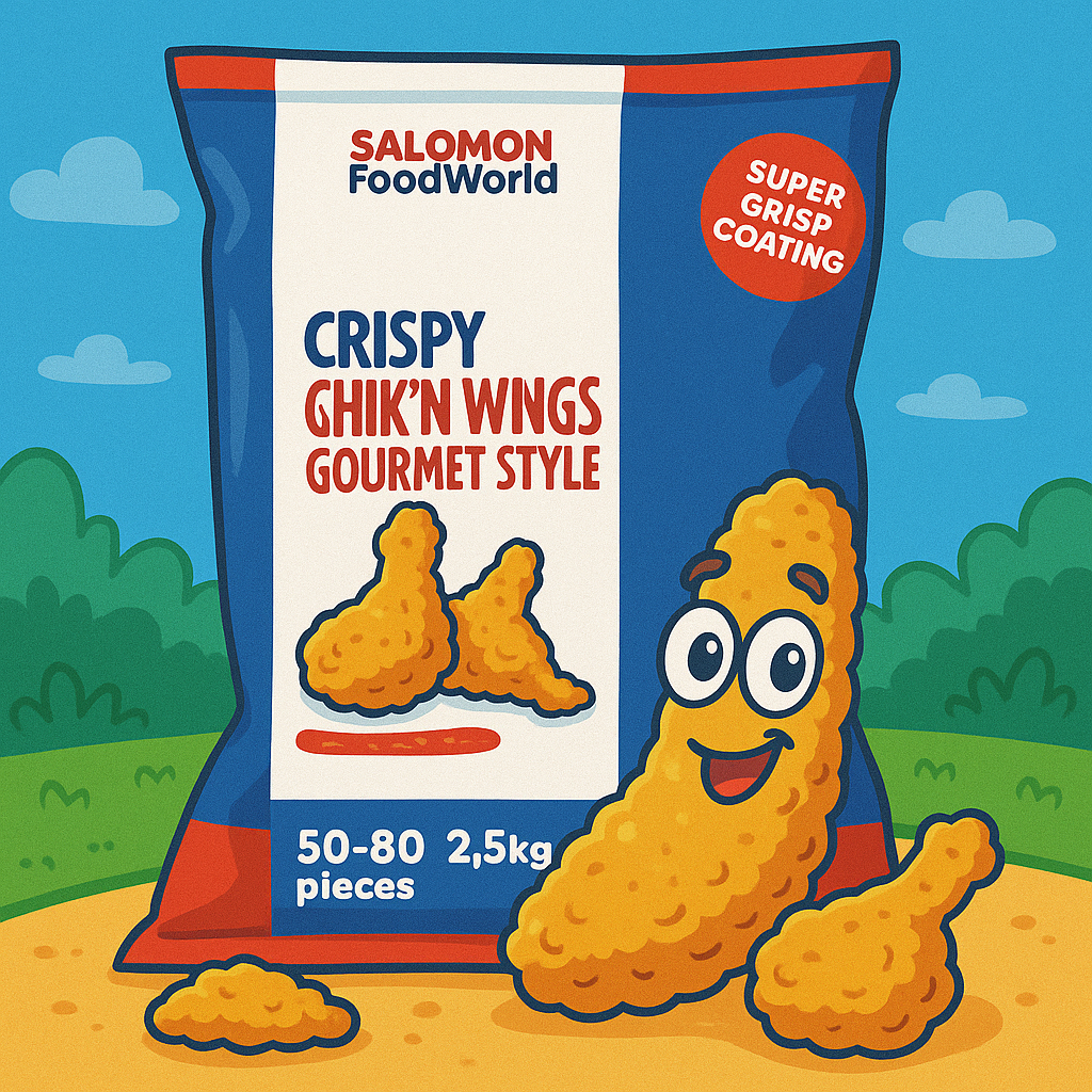 Crispy Chik’n Wings Gourmet Style