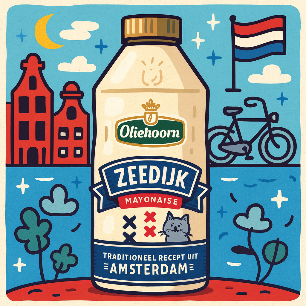 Oliehoorn Zeedijk Mayonnaise 900 ml