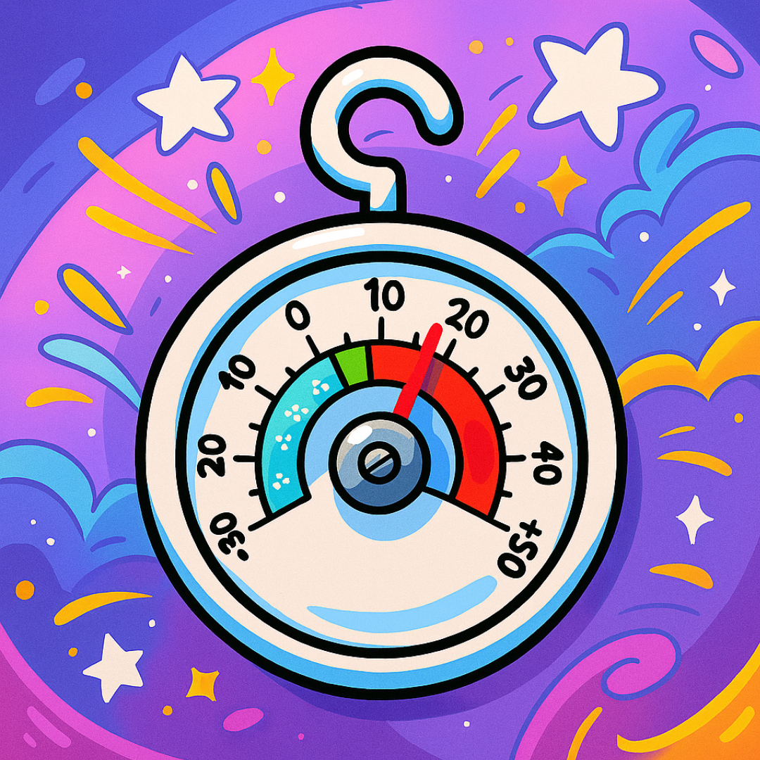 Kühl-Thermometer –30 °C bis +50 °C