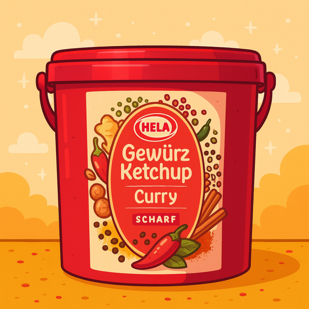 Hela Gewürz Ketchup Curry Scharf