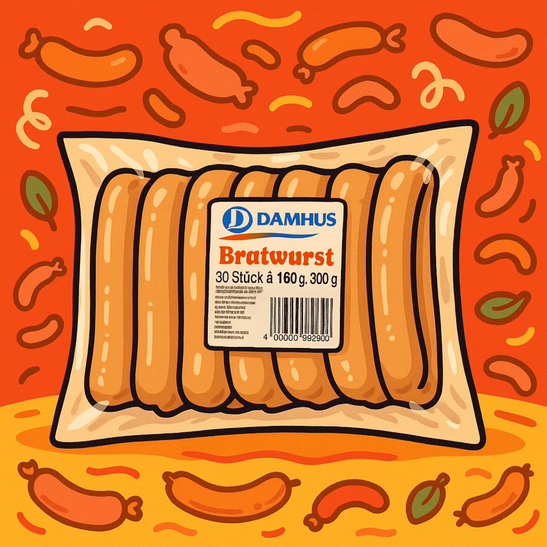 Bratwurst 30x100g