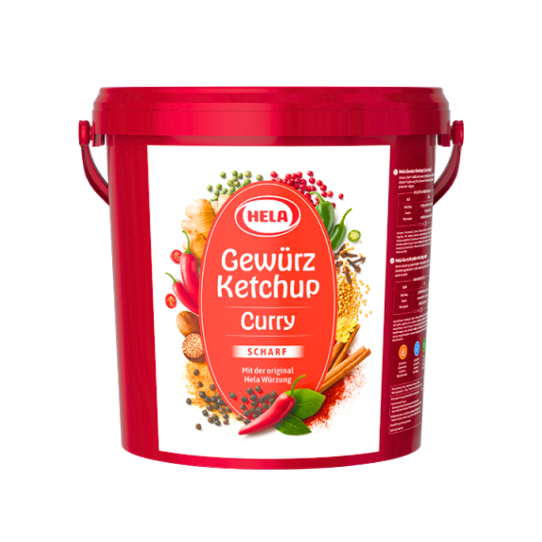 Hela Gewürz Ketchup Curry Scharf