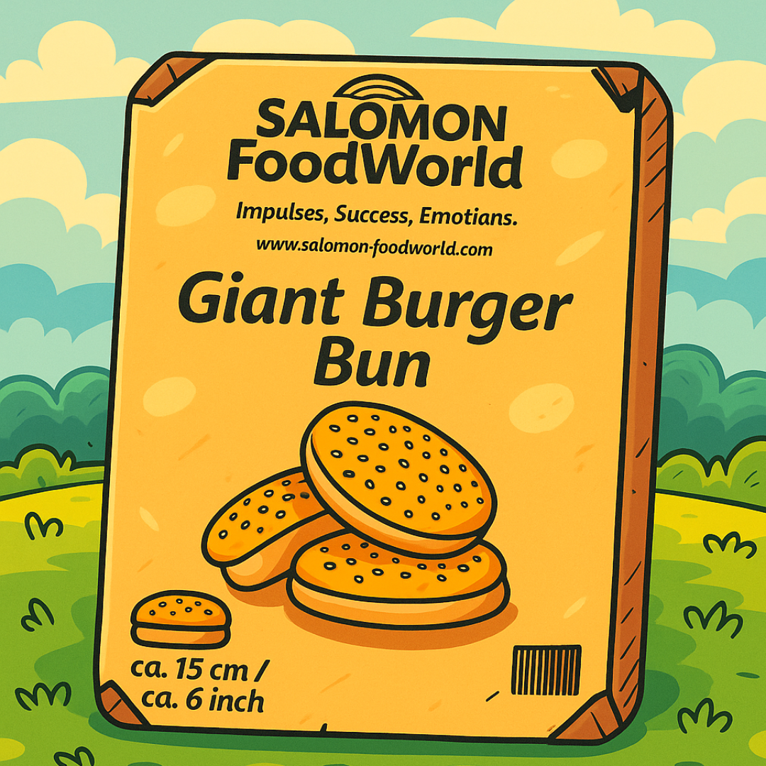 Giant Burger Bun 16x120g