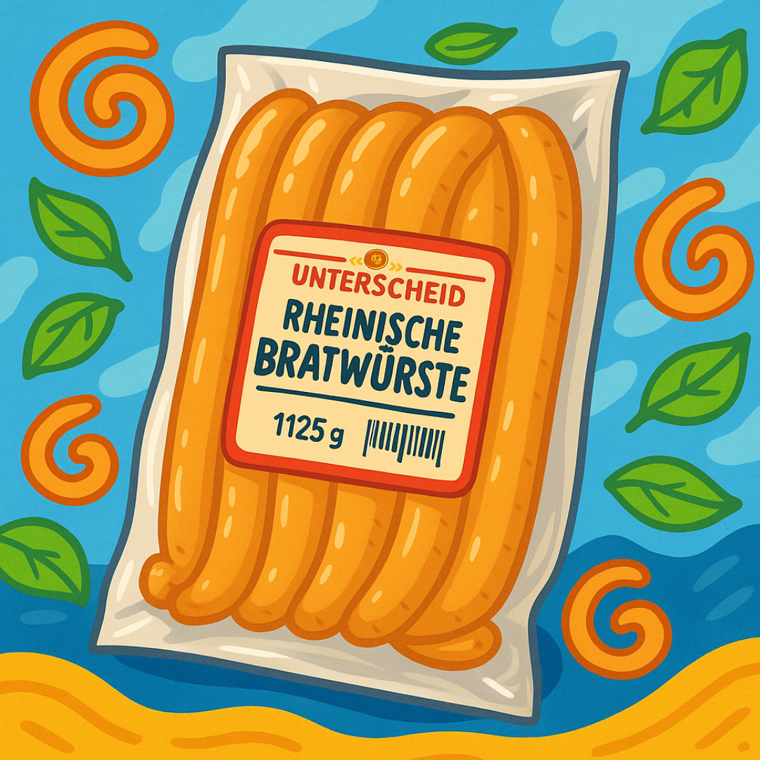 Rheinische Bratwurst 25x125g