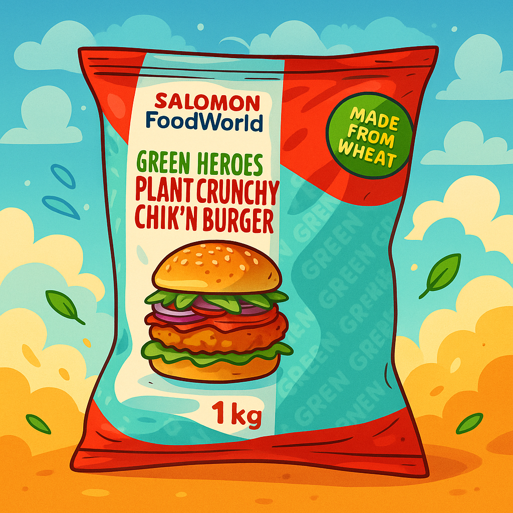 Plant Crunchy Chik’n Burger 1 kg