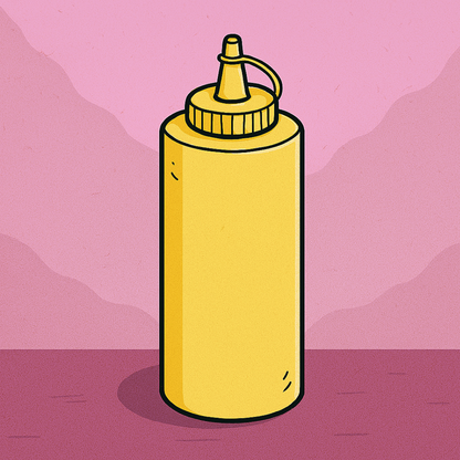 Quetschflasche Gelb