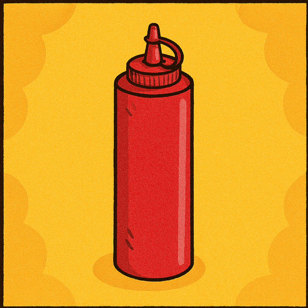 Quetschflasche Rot