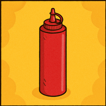 Quetschflasche Rot