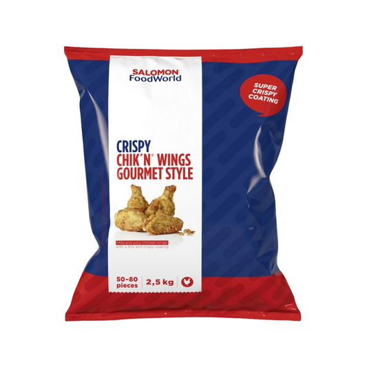 Crispy Chik’n Wings Gourmet Style
