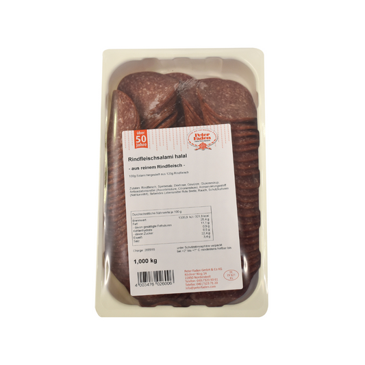 Rindfleischsalami Halal 1 kg