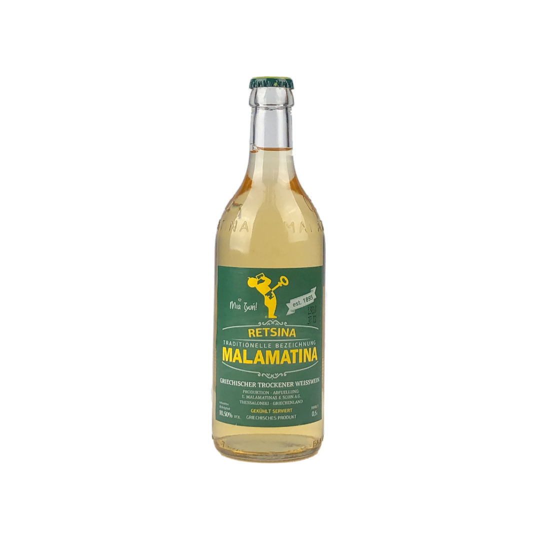 Malamatina Retsina 0,5 l