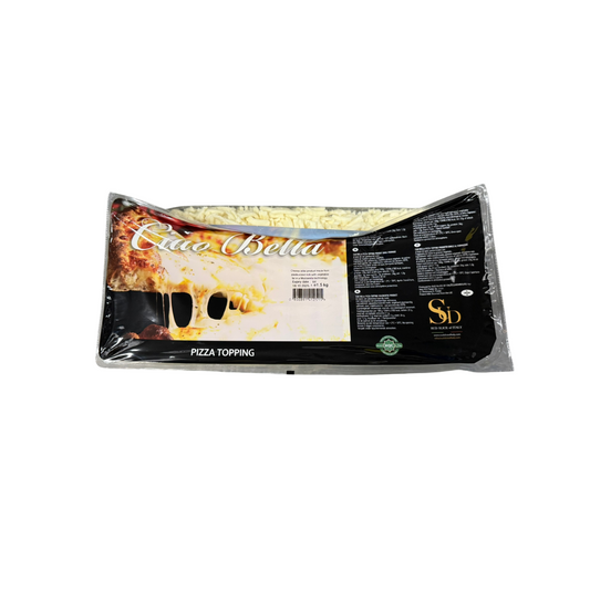Geriebener Pizzakäse Julienne 1,5 kg