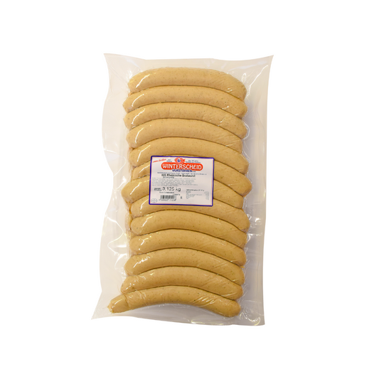 Rheinische Bratwurst 25x125g