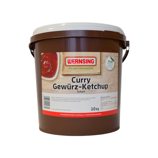 Curry-Gewürz-Ketchup „scharf“