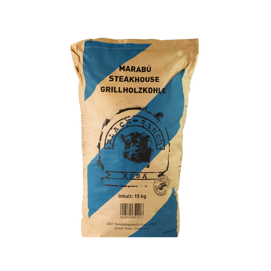 Marabu Steakhouse Grillholzkohle 15 kg