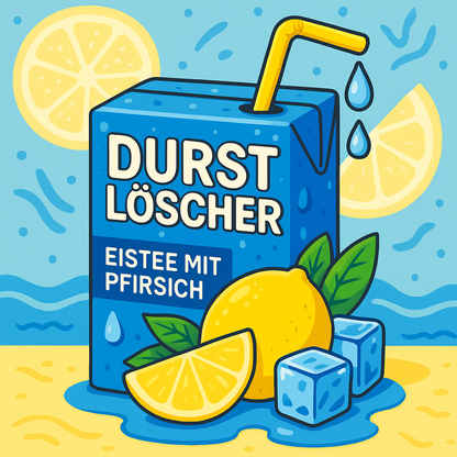 Durstlöscher Eistee Zitrone