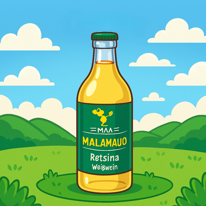 Malamatina Retsina 2 l