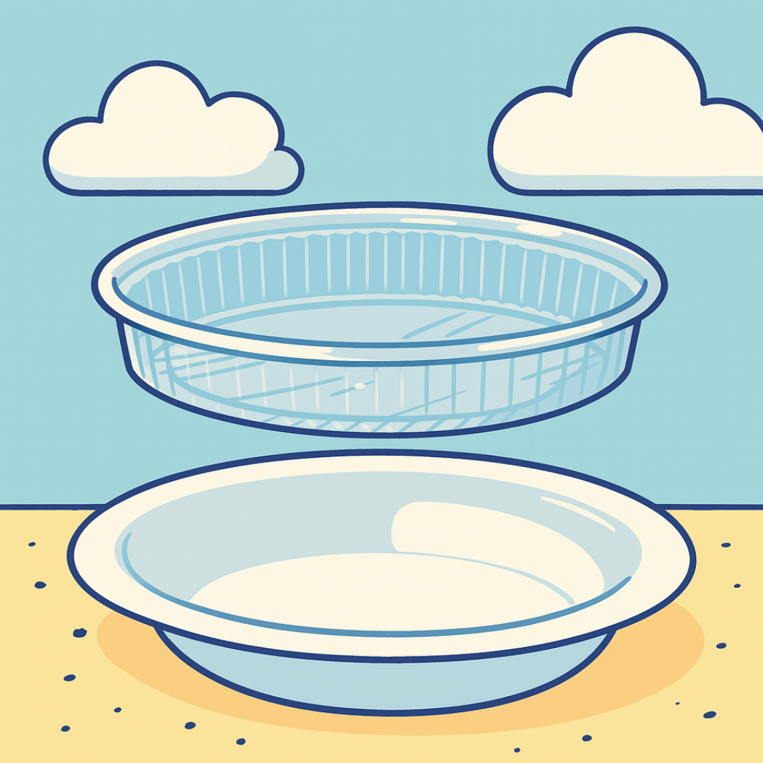 ISO-Schale B3 mit Deckel