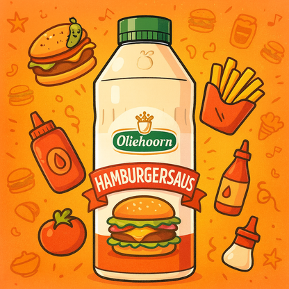 Oliehoorn Hamburgersaus 900 ml