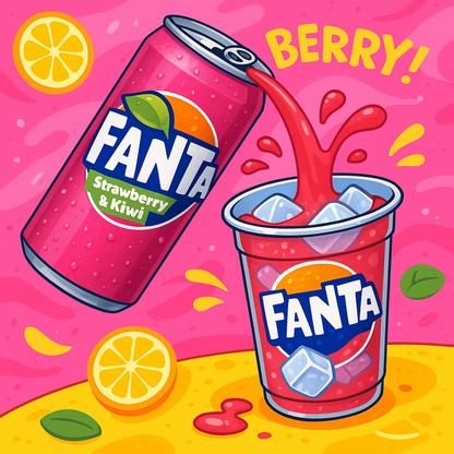 Fanta Strawberry&Kiwi